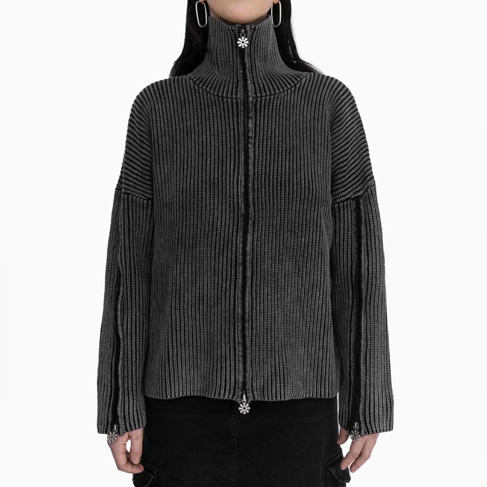 Protémoa Triple Zip Cardigan